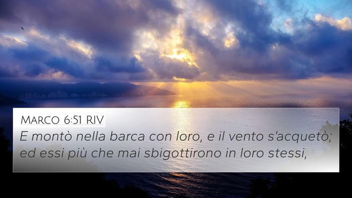 Marco 6:51 RIV Bible Verse Image
