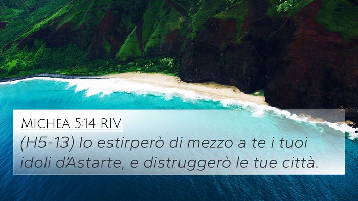 Michea 5:14 RIV Bible Verse Image