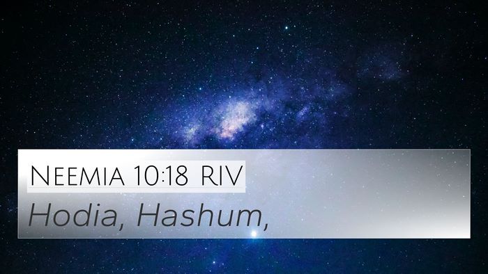 Neemia 10:18 RIV Bible Verse Image