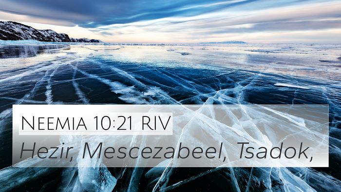 Neemia 10:21 RIV Bible Verse Image