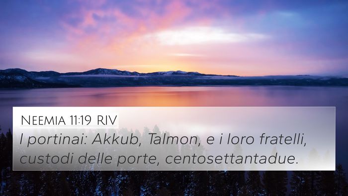 Neemia 11:19 RIV Bible Verse Image