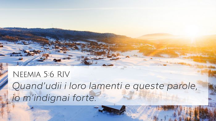 Neemia 5:6 RIV Bible Verse Image