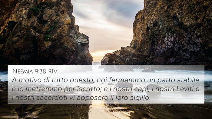 Neemia 9:38 RIV Bible Verse Image