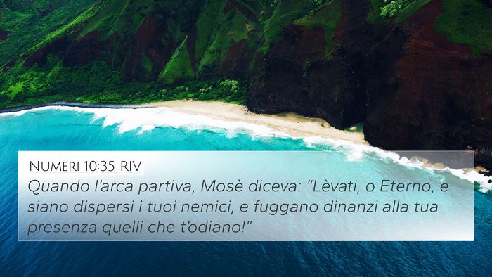 Numeri 10:35 RIV Bible Verse Image