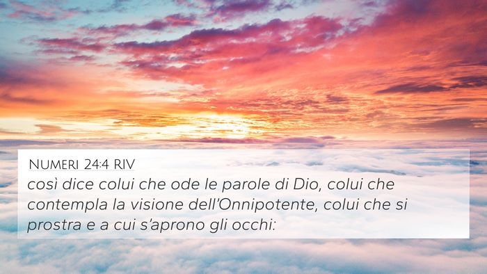 Numeri 24:4 RIV Bible Verse Image