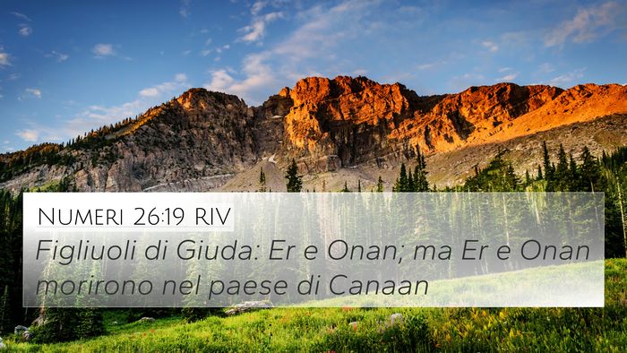 Numeri 26:19 RIV Bible Verse Image