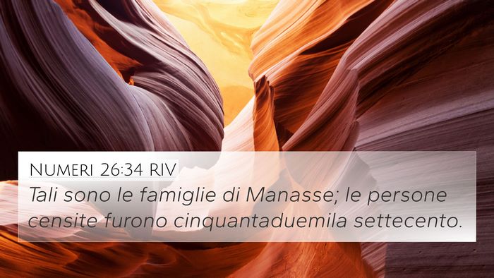 Numeri 26:34 RIV Bible Verse Image