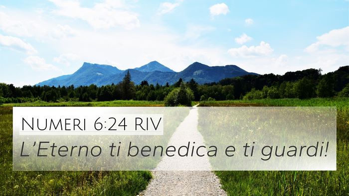 Numeri 6:24 RIV Bible Verse Image