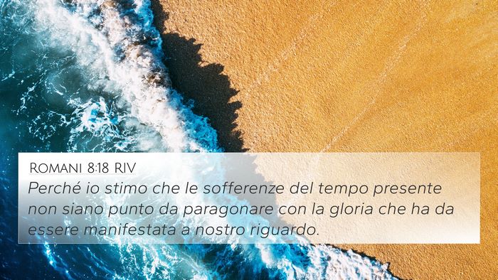 Romani 8:18 RIV Bible Verse Image