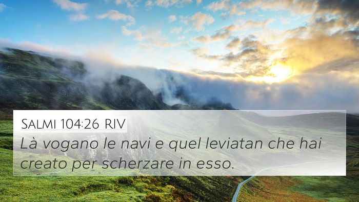 Salmi 104:26 RIV Bible Verse Image
