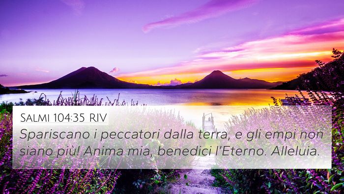 Salmi 104:35 RIV Bible Verse Image
