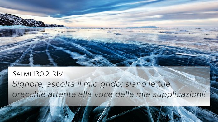 Salmi 130:2 RIV Bible Verse Image