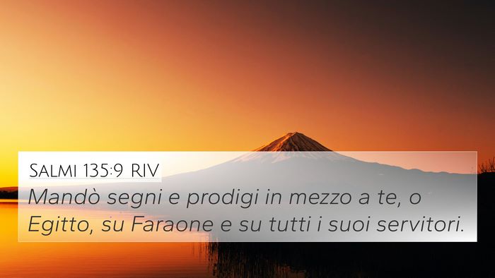 Salmi 135:9 RIV Bible Verse Image