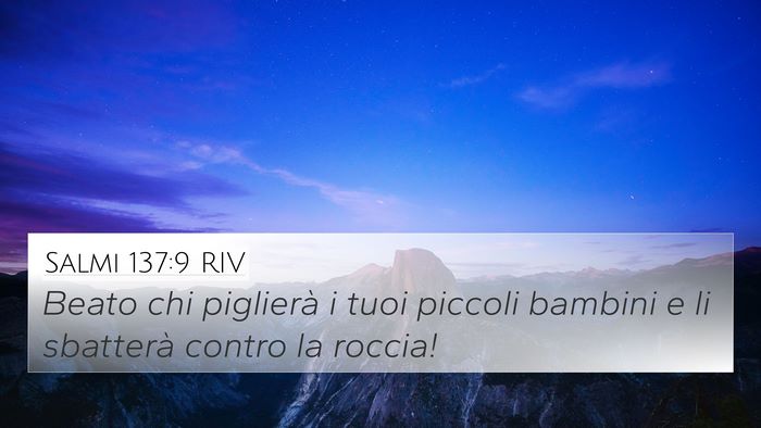 Salmi 137:9 RIV Bible Verse Image