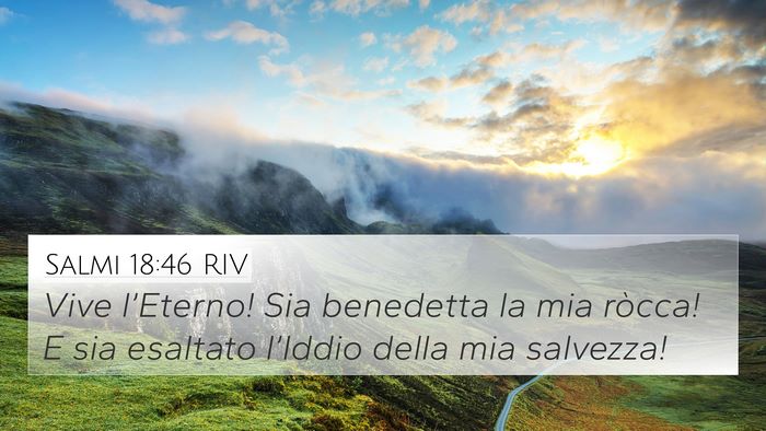 Salmi 18:46 RIV Bible Verse Image