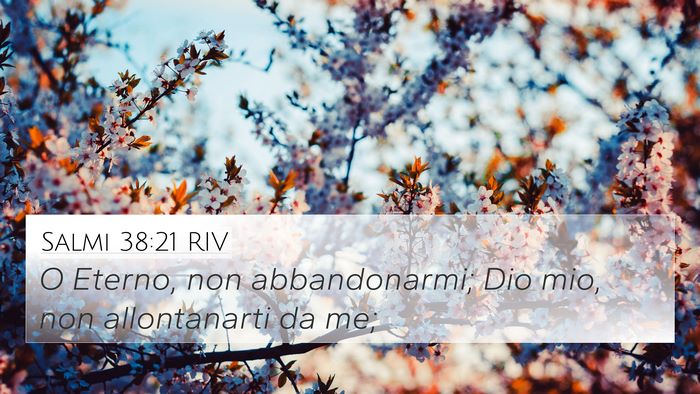 Salmi 38:21 RIV Bible Verse Image
