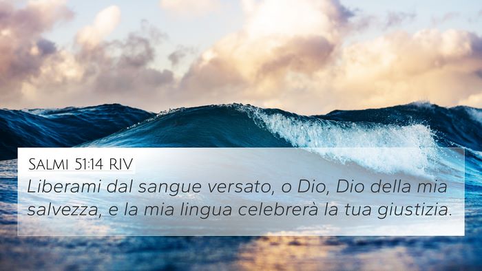 Salmi 51:14 RIV Bible Verse Image