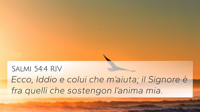 Salmi 54:4 RIV Bible Verse Image
