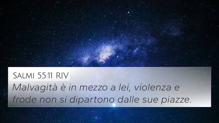 Salmi 55:11 RIV Bible Verse Image