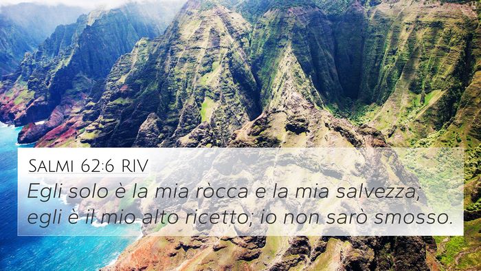 Salmi 62:6 RIV Bible Verse Image