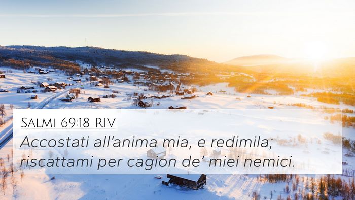 Salmi 69:18 RIV Bible Verse Image
