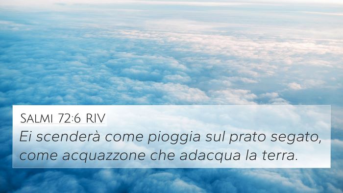Salmi 72:6 RIV Bible Verse Image