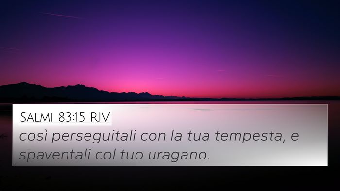 Salmi 83:15 RIV Bible Verse Image