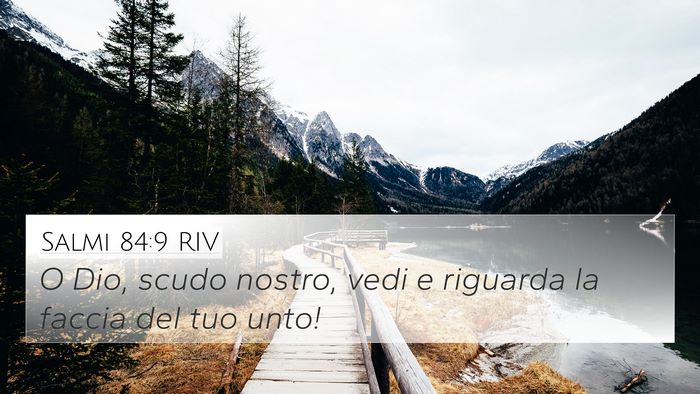 Salmi 84:9 RIV Bible Verse Image