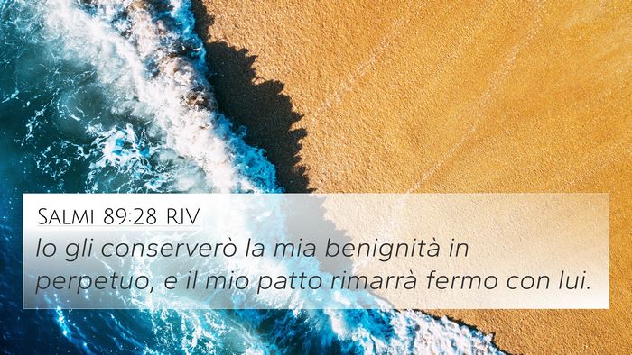 Salmi 89:28 RIV Bible Verse Image