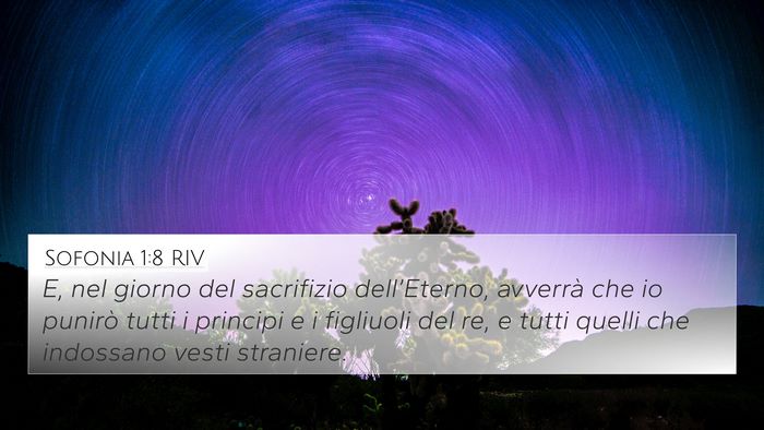 Sofonia 1:8 RIV Bible Verse Image