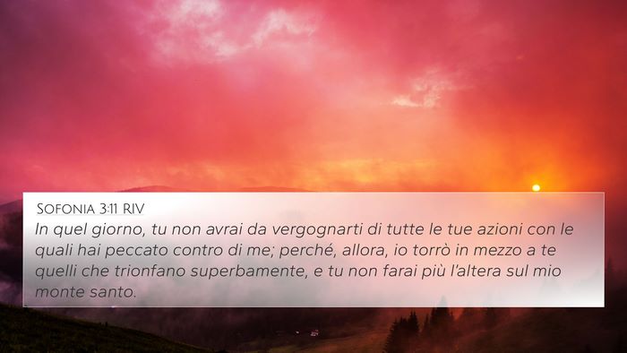 Sofonia 3:11 RIV Bible Verse Image