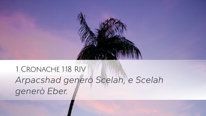 1 Cronache 1:18 RIV Desktop Wallpaper - Arpacshad generò Scelah, e Scelah generò - Desktop Bible Verse Wallpaper