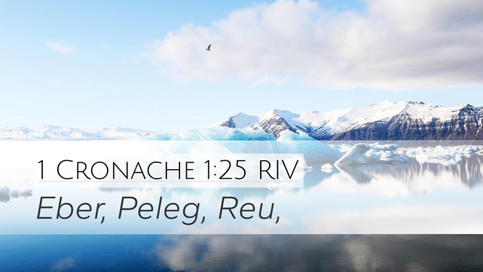 1 Cronache 1:25 RIV Desktop Wallpaper - Eber, Peleg, - Desktop Bible Verse Wallpaper