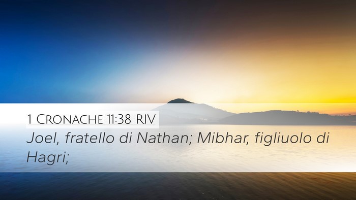1 Cronache 11:38 RIV Bible Verse Image