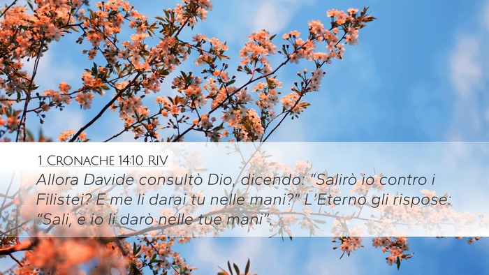 1 Cronache 14:10 RIV Bible Verse Image