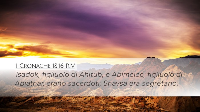 1 Cronache 18:16 RIV Bible Verse Image