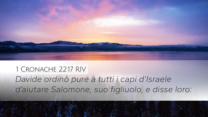 1 Cronache 22:17 RIV Bible Verse Image