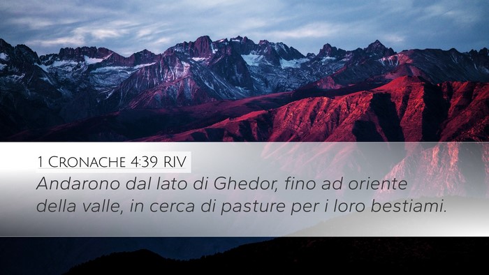 1 Cronache 4:39 RIV Bible Verse Image