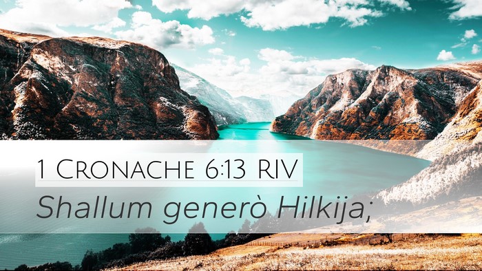 1 Cronache 6:13 RIV Bible Verse Image