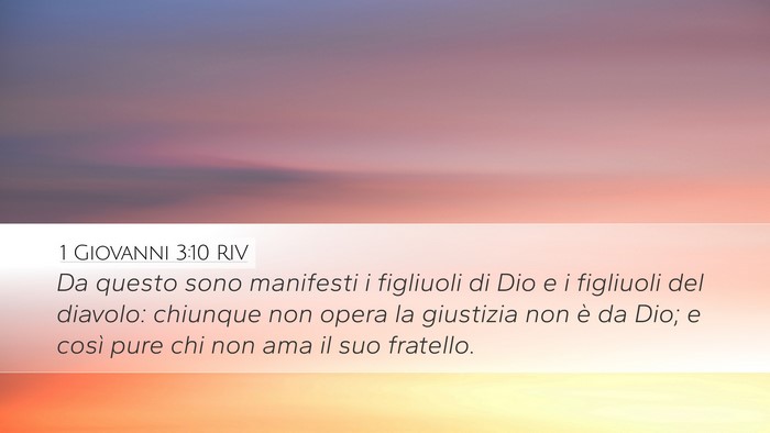 1 Giovanni 3:10 RIV Bible Verse Image