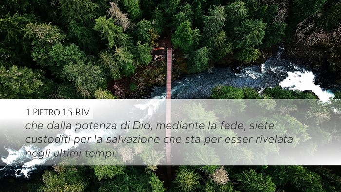 1 Pietro 1:5 RIV Bible Verse Image