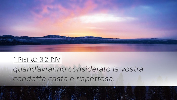 1 Pietro 3:2 RIV Bible Verse Image