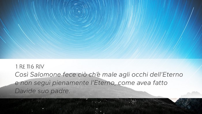 1 Re 11:6 RIV Bible Verse Image