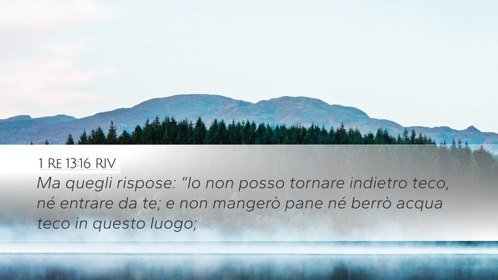 1 Re 13:16 RIV Bible Verse Image