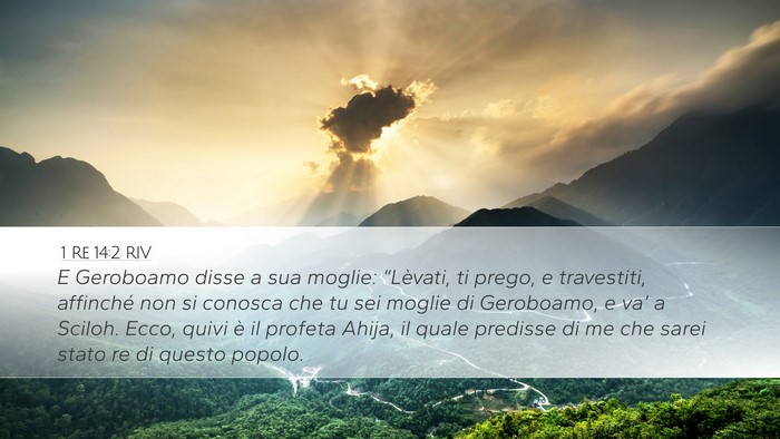 1 Re 14:2 RIV Bible Verse Image