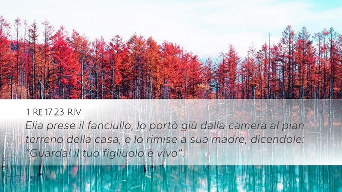 1 Re 17:23 RIV Bible Verse Image