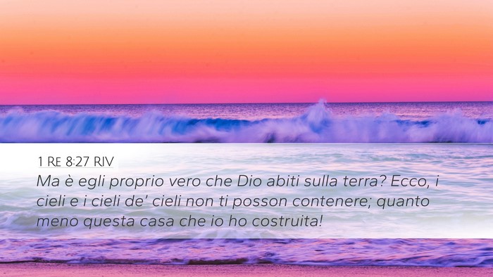 1 Re 8:27 RIV Bible Verse Image