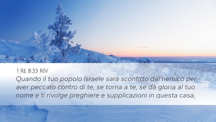 1 Re 8:33 RIV Bible Verse Image