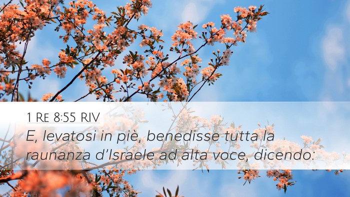 1 Re 8:55 RIV Bible Verse Image