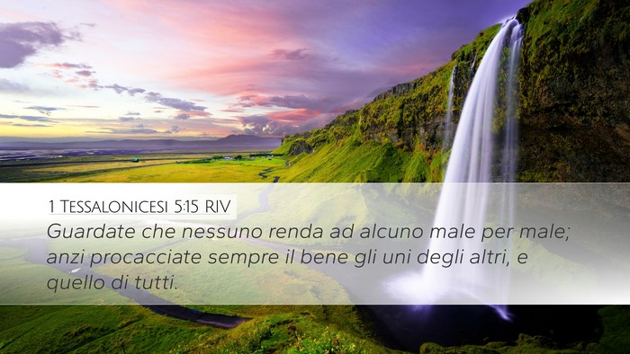 1 Tessalonicesi 5:15 RIV Bible Verse Image